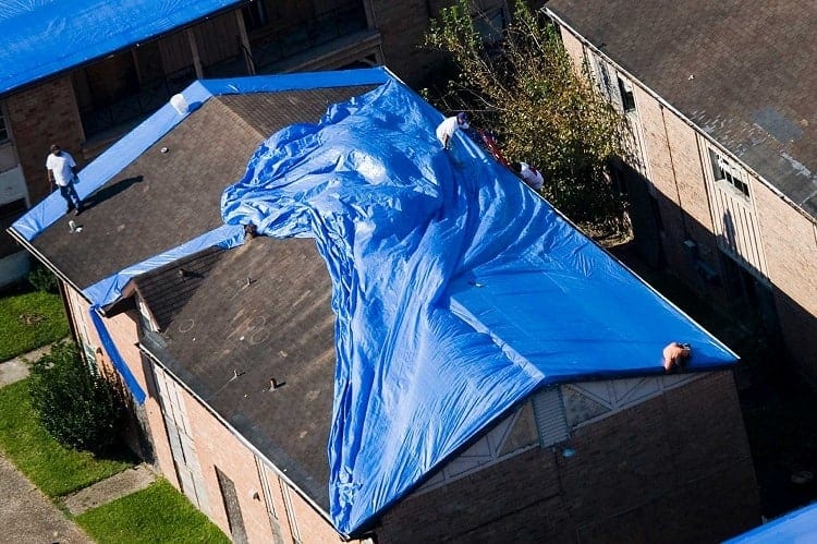 Average Hurricane Tarp Size