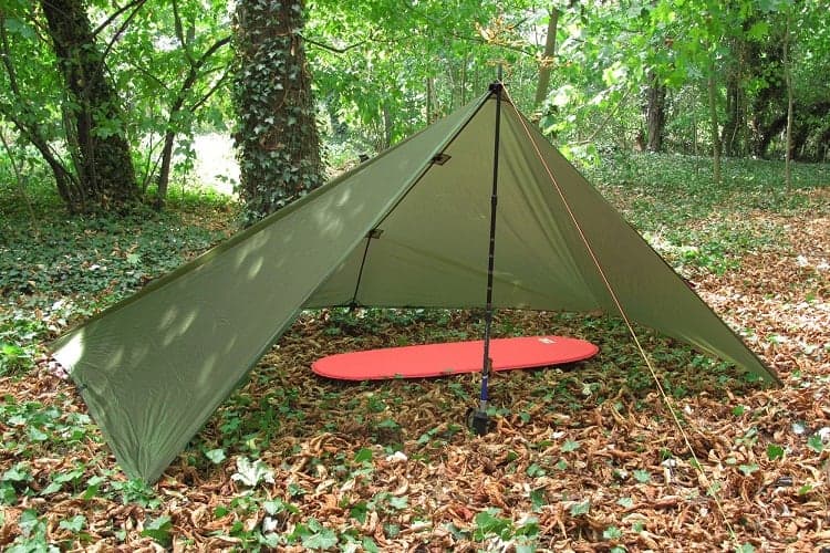 How to Make a Tarp Shelter Without Trees 3 Does This Application Ruin the Tarp?