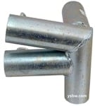 1 5/8" Low Peak Corner Reinforced Right (102 Degree) - FW4J2