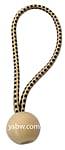 6" (100 pieces) Tan Premium Quality Ball Bungee - MBTS-100