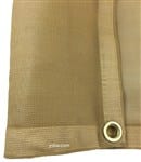 6x8 Tan Mesh Tarp - TMD0608