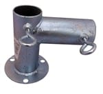 1 7/8" Foot Pad with Elbow- FYFPLO