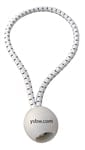 6" (10 pieces) White Premium Quality Ball Bungee - MBWSR-10